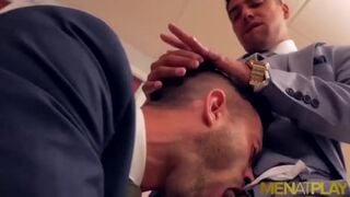 MENATPLAY Suited Andy Star And Salvador Mendoza Anal Breed menatplay - SeeBussy.com