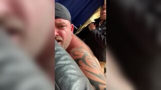 Scally Daddy aka Danny Wyatt gets nicked & fucked bareback Danny Wyatt UK - SeeBussy.com