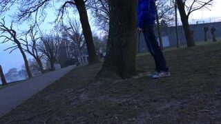 This boy love to pee in public place smellmydick - SeeBussy.com