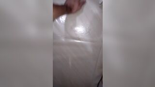 cleaning the sperm in the floor , dick head spermed nathan nz - SeeBussy.com