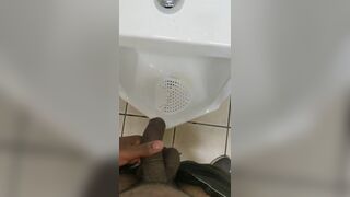 Pissing at gas station ⛽ Canny Uncut - SeeBussy.com