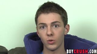 Twink with pierced nipples Keith Conner masturbates solo Boy Crush - SeeBussy.com