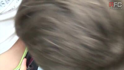 RawFuckClub - Two sexy french twinks fuck for fun after cruising in public park - free gay porn