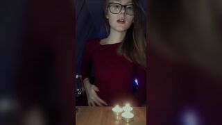 POV solo ; sex with stepsis (cowgirl ⁄ missionary) Berry Lollipop - SeeBussy.com