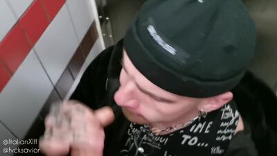 RawFuckClub - Public Fuck In A Restroom In London - free gay porn