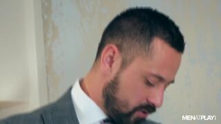 DANI ROBLES’ SUIT GETS DRENCHED WITH CRISTIAN SAM’S CUM Men At Play 2