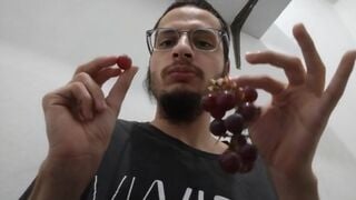 young lovely boy eating some grapes nathan nz - SeeBussy.com 2