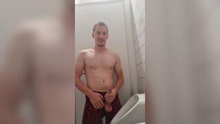 Toilet cumshot Andre87s 2