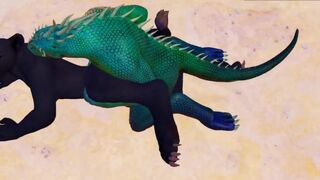 Furry kitty and the alien dragon ¦ Wild life YR Lesnik - SeeBussy.com 3