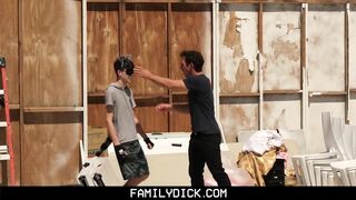 FamilyDick - Step Uncle Teaches Nephews to Rim