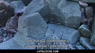 LatinLeche - Cameraman Seduces A Horny Straight Uber Driver