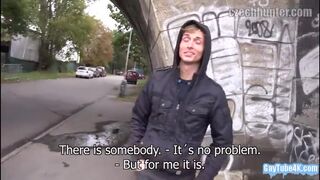 Hot gay public sex with cumshot