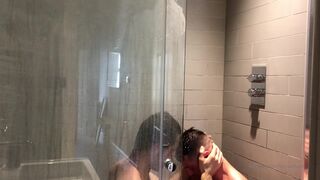 Mark London Showering with Michael Lucas