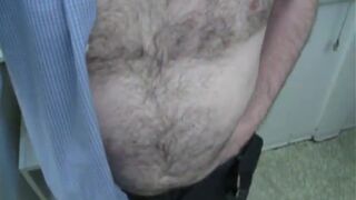 Old hairy bear masturbating on camera  at EveryDayPorn.co