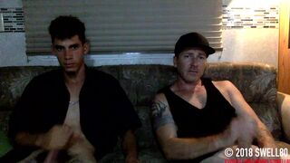 Repost straight guy jerking and cumming beside me Hamil