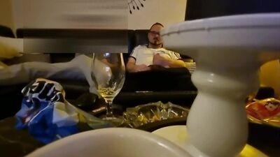 Anto Goes Cruising Friend come over for drinks