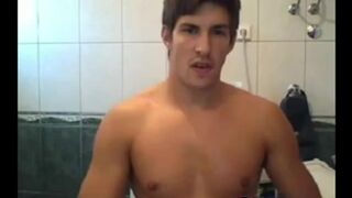 Captivating Amateur Gay Hunk  at GayMenHDTV.com