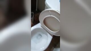 Squirting while drinking Squirt part 3 BottomSlutCO