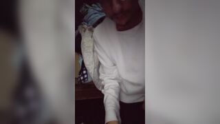 Guy peeing in old curtain nathan nz