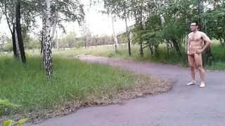 Masturbating in public park mechanik1973