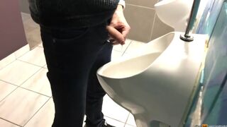 Imagine that you're a fly spying on me taking a piss smellmydick