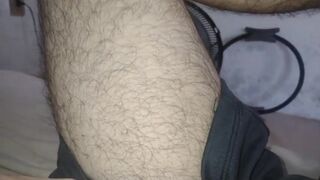 furry mature bear leg ⁄ close up nathan nz