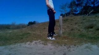 So horny to put myself online taking a piss in public smellmydick