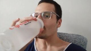 boy drinking a cup water to be healthy nathan nz