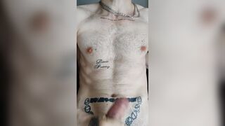 Very loud moaning orgasm with explosive messy cum KyleBern