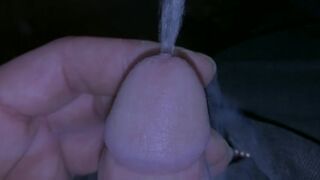 Pissing with my cigarette still smoking between my fingers smellmydick