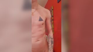 Slow motion cock and ass teasing Mason Shock