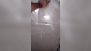 cleaning the sperm in the floor , dick head spermed nathan nz