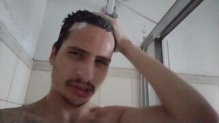 Cleaning myself in the shower, wash my body_nathan_nz_hls_480p