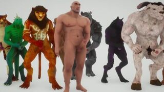 joint furry handjob ¦ at the request the subscriber YR Lesnik
