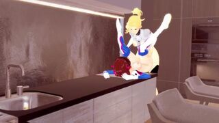 overwatch futa porn - Dva sex for breakfast YR Lesnik