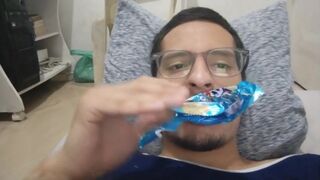 Asmr and mukbang feeding xtra bis oreo nathan nz 2