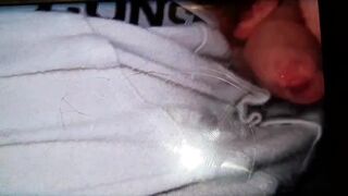FOR LMM; pissing and cumming into white shorts, my fan buys my used underwear¡ EvilTwinks