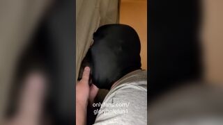 Traveled with my gloryhole to suck this huge BBC fan mine OnlyFans gloryholefun1 Gloryholefunone