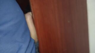 humping the wood closet with my bulge cock nathan nz