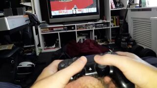 Cute Little Nerdy Guy Bored With PS4 And Jerks Off EvilTwinks