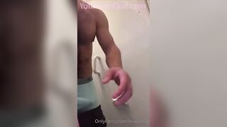 model levi conely play his hard cock on airplane amateur gay porn