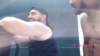 Mr. BumBum Brazil Fucked RAW In Train