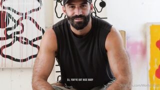 Worldstudz - Milking and Edging Bearded Daddy Ex - Gay Porn Video