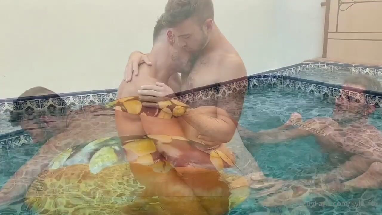 OnlyFans - Kyle Fox (caioflta20) - fucking by the pool 17 min - free gay porn