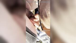 Slave blows small dick