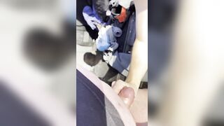 Slave blows small dick