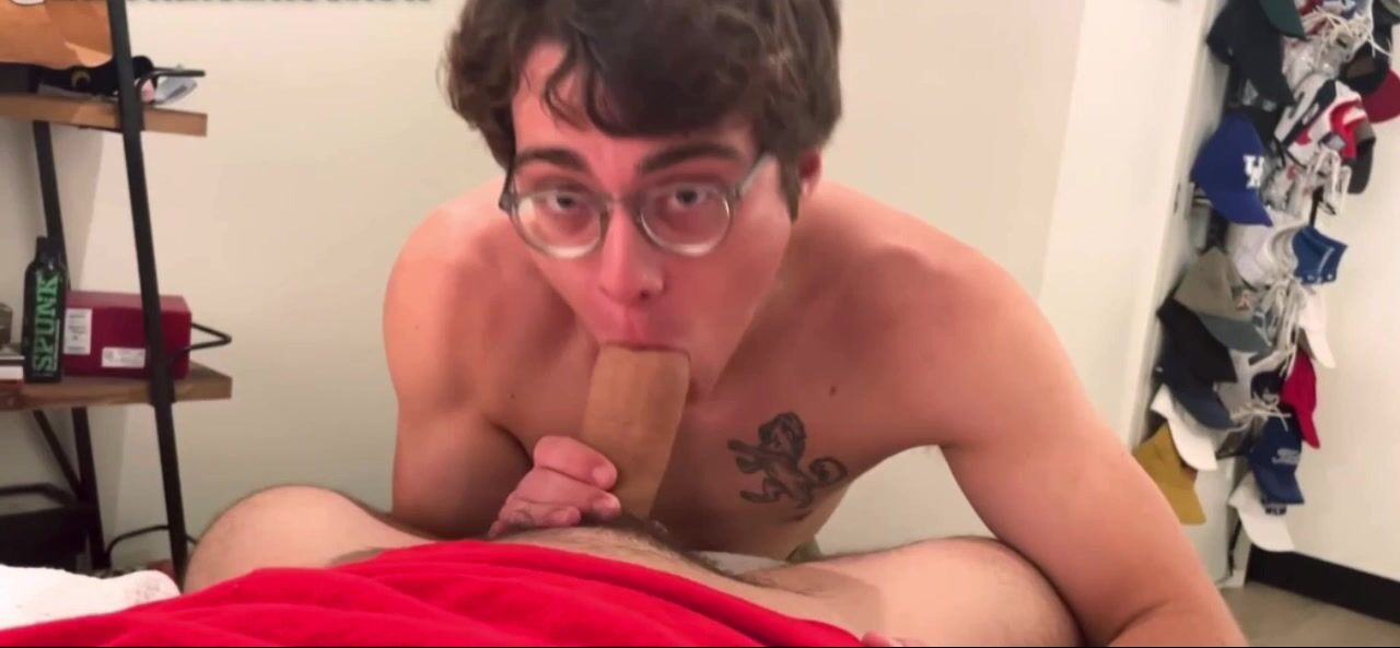 OnlyFans - Blake Mitchell Sucks Collin Merp - free gay porn