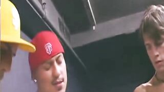 This is the ultimate circle jerk on this cum dumpster... 2