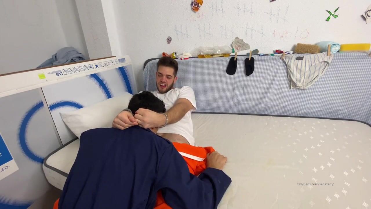 Onlyfans - Seba Terry - Prisoner and Guard - free gay porn