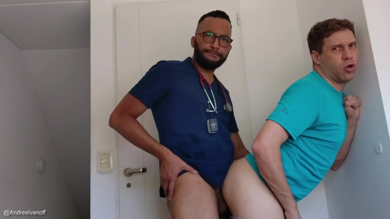 RawFuckClub - I went to Dr  @juanchox007 because my spine hurt me - free gay porn video